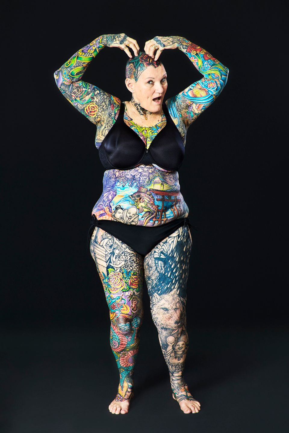 Senior Couple Breaks World Record For Most Tattoos On The Body Huffpost Uk Post 50