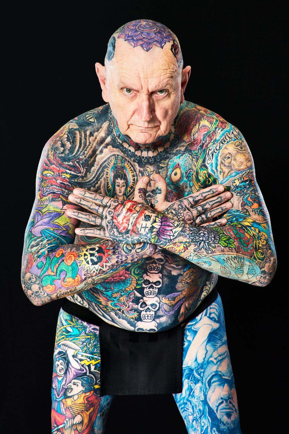 Senior Couple Breaks World Record For Most Tattoos On The Body Huffpost Uk Post 50