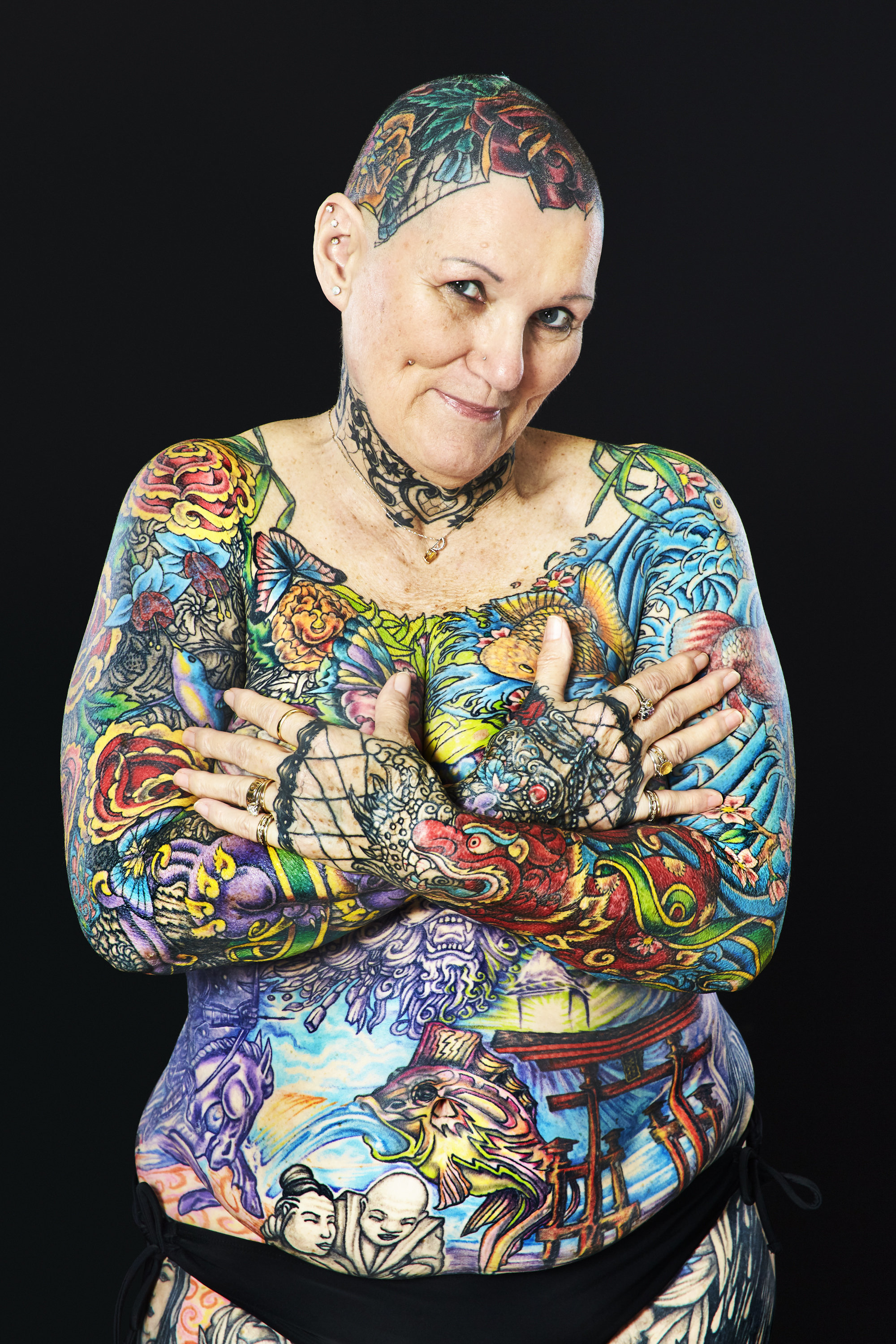 Senior Couple Breaks World Record For Most Tattoos On The Body HuffPost   57d1abf61700002e34c788a5 