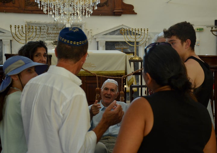 “Being here is important to me. This is my synagogue, I grew up here," says Modiano. 