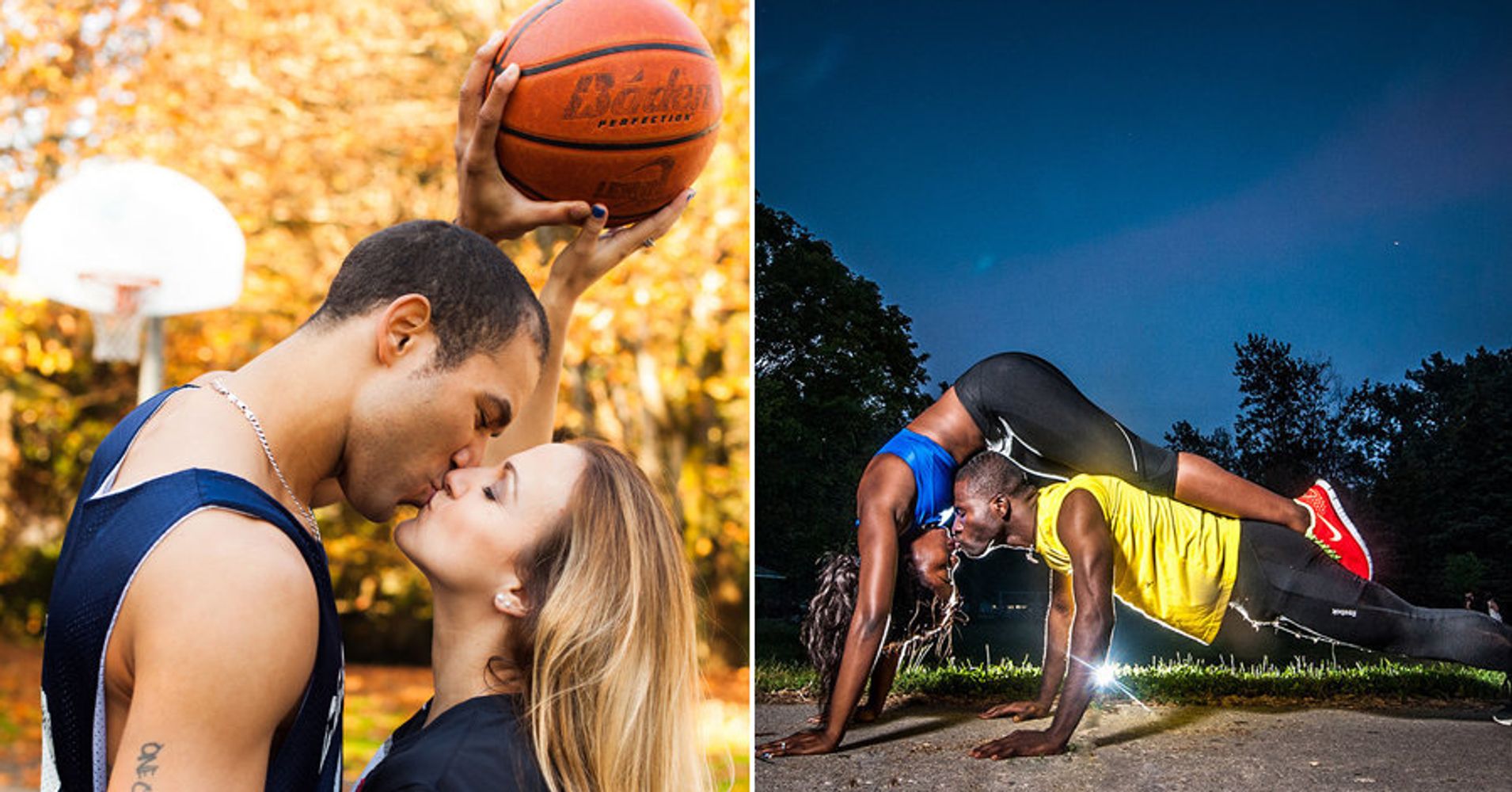 17 Athletic Engagement Photo Ideas For You And Your Swolemate | HuffPost