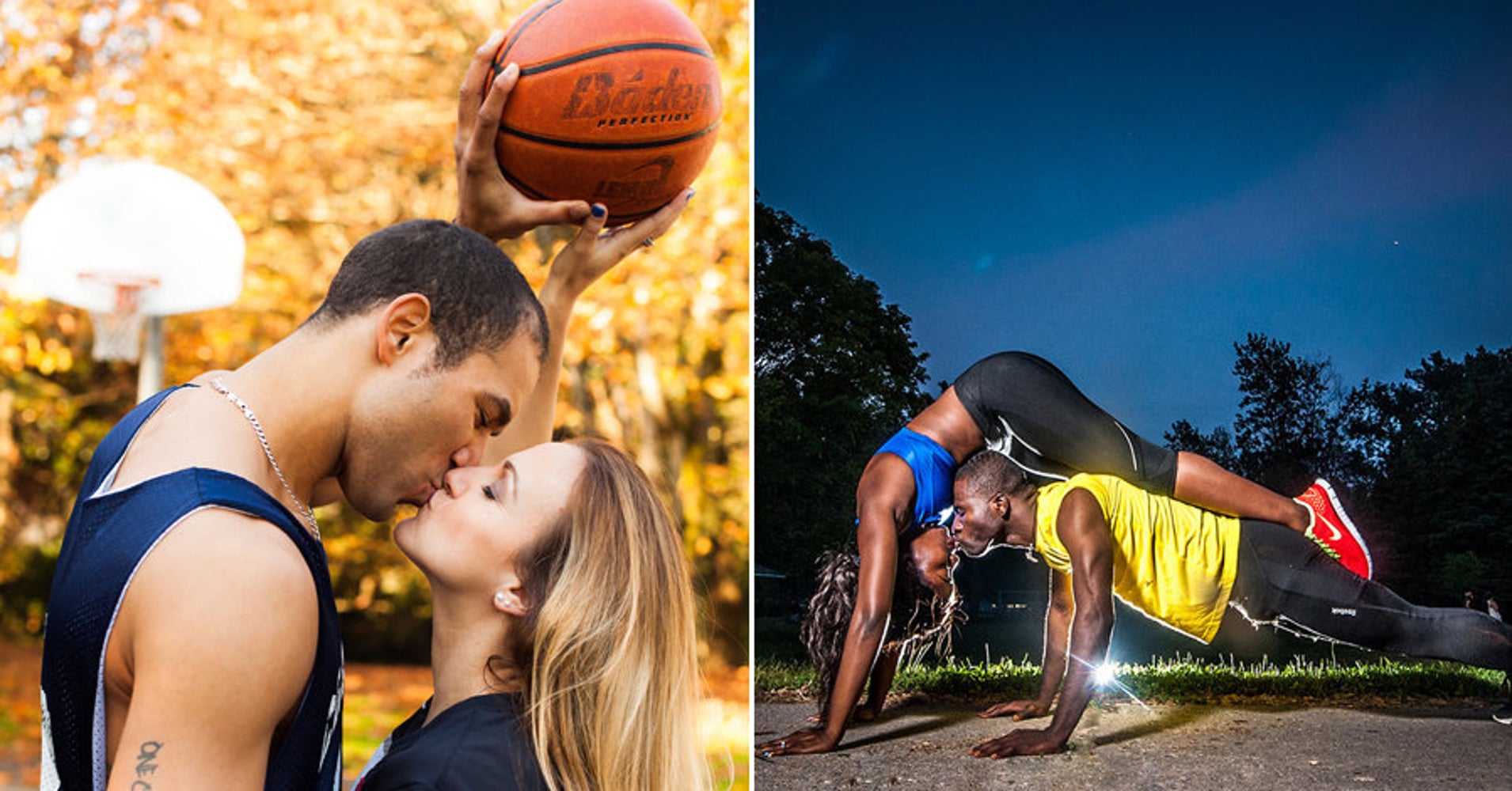 17 Athletic Engagement Photo Ideas For You And Your Swolemate | HuffPost1910 x 1000