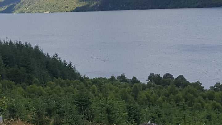 Ian Campbell took this picture as he cycled past Loch Ness in August 