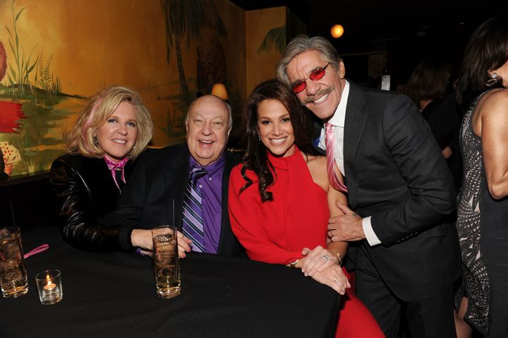 Roger Ailes attends Erica Rivera's 40th birthday party, hosted by her husband Geraldo Rivera, on Jan. 30, 2015 in New York City.