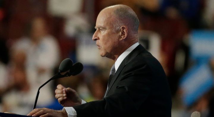 California Gov. Jerry Brown (D) is one of the nation's leading climate change activists.