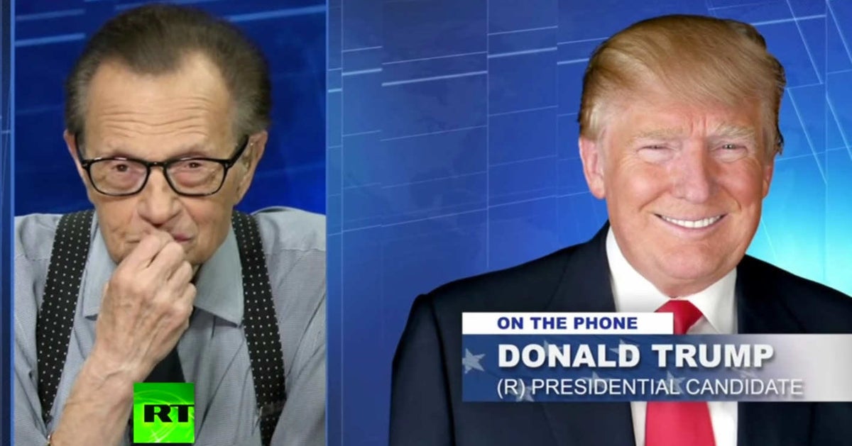 Rt Interview How Could Donald Trump Have Possibly Known His RT Interview Would Air ...
