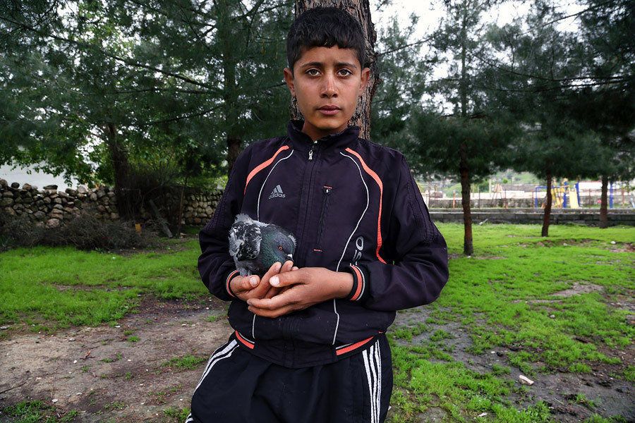 Awar, 14, was born in Hasankeyf. He is Kurdish, like the majority of the people living there.