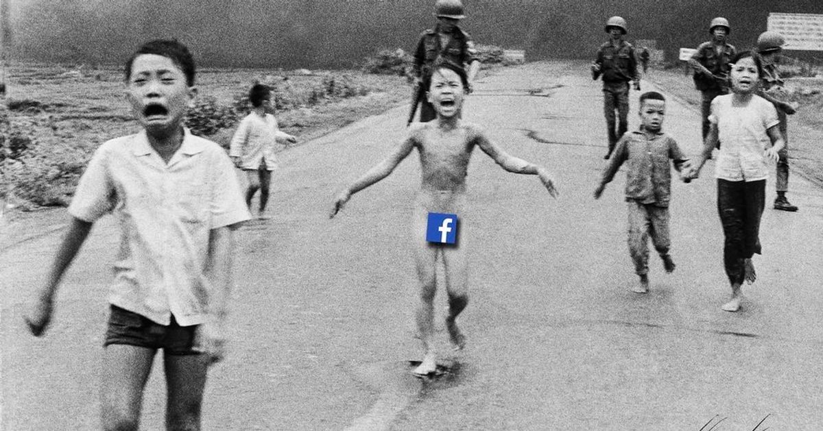 Black And White Girls Porn - It Took Facebook 2 Weeks To Figure Out The Difference Between War  Photography And Kiddie Porn | HuffPost Impact