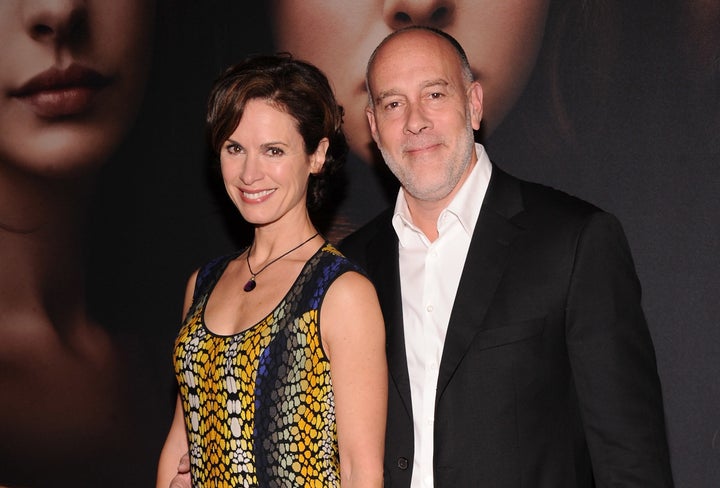 Elizabeth Vargas and Marc Cohn at a movie premiere in 2012.