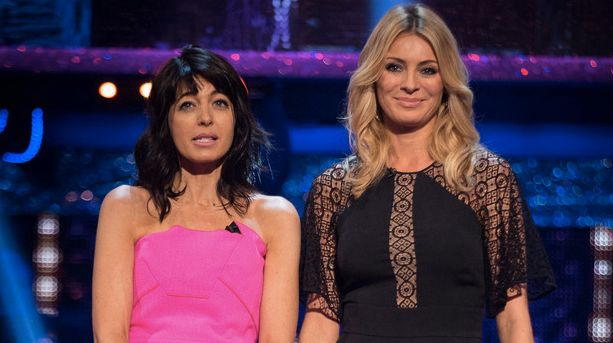 Claudia is quick to defend co-host Tess Daly from critics