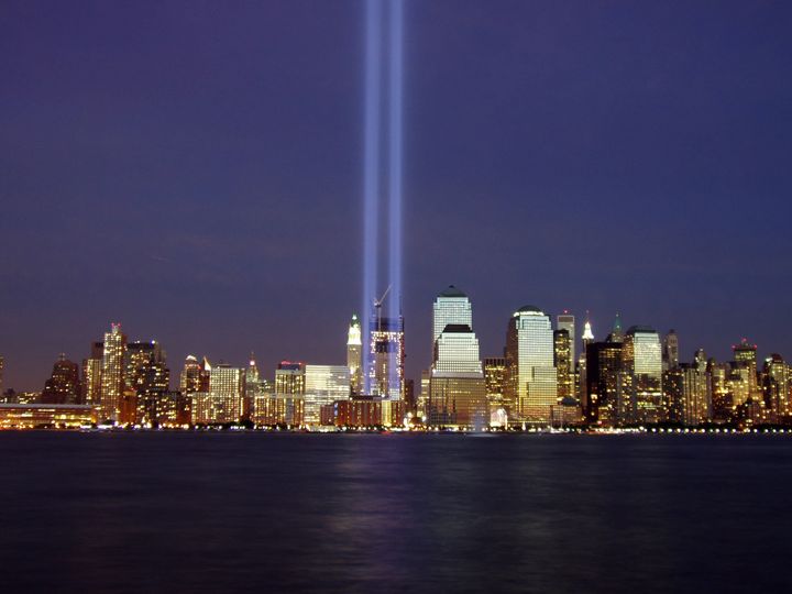 9/11 light memorial, 2004