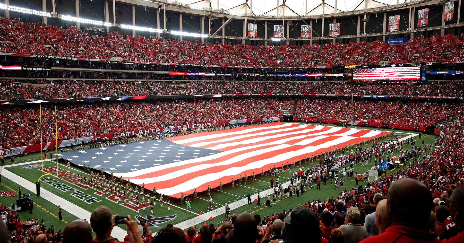 National Anthem Protests Spread In NFL Opening Games HuffPost