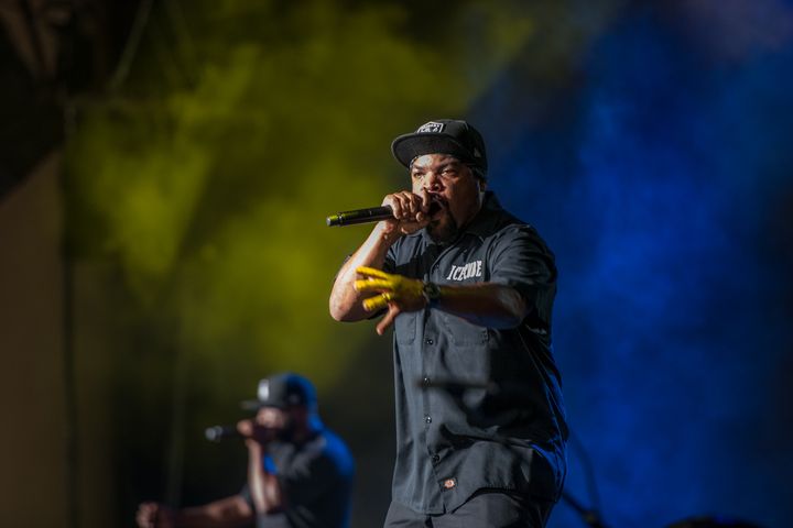 Ice Cube performing at One Music Fest