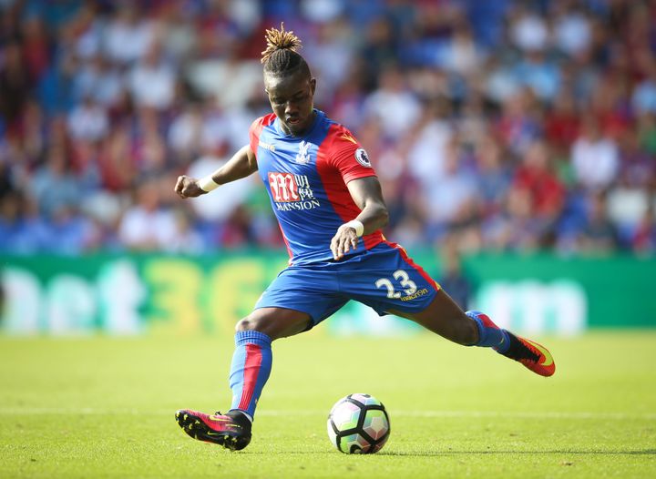 Crystal Palace's Pape Souare was airlifted to hospital following a two car collision on the M4 on Sunday