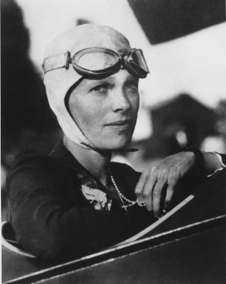<strong>Amelia Earhart was the first woman to fly solo across the Atlantic Ocean</strong>