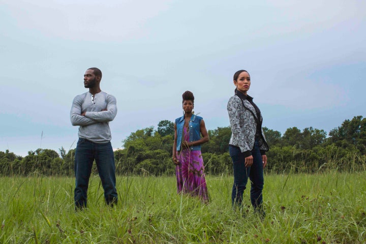 L-R: Kofi Siriboe, Rutina Wesley and Dawn-Lyen Gardner