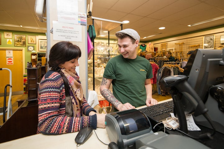 Inside an Emmaus store