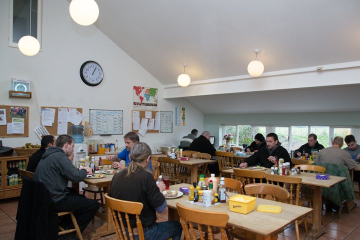 The dining room at Emmaus