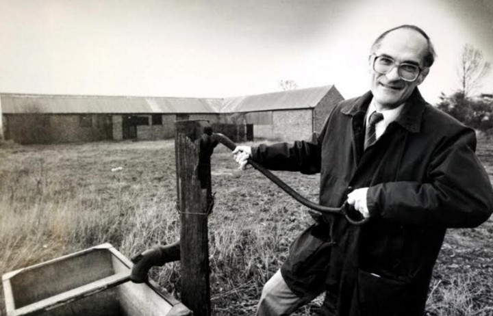 Selwyn Image at the opening of Emmaus Cambridge