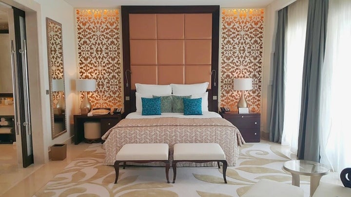 The bedding was divine