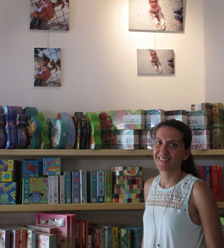 Owner of Books and Art in Mytilene, Lesvos Island