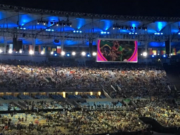 Opening Ceremonies Kiss Cam