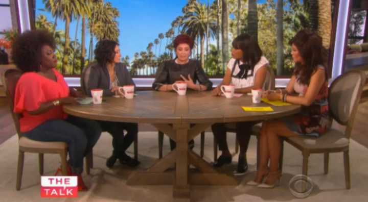 <strong>Her fellow panellists lent their support as she opened up about her dark period</strong>
