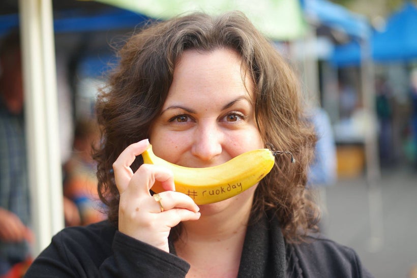 Suzanne with her #ruokday smile!