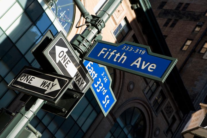 The attack occurred at 693 Fifth Avenue, between East 54th and 55th streets