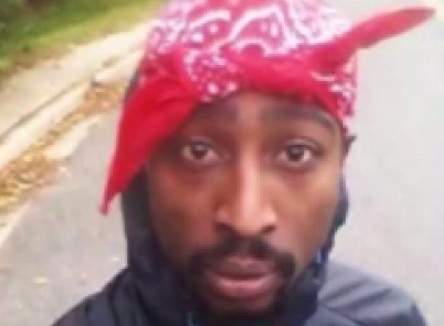 This is the latest picture that fans believe prove Tupac faked his own death