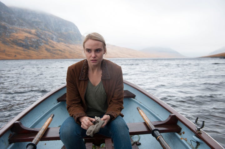 Joanna Vanderham plays Claire, troubled by the goings-on in her family home