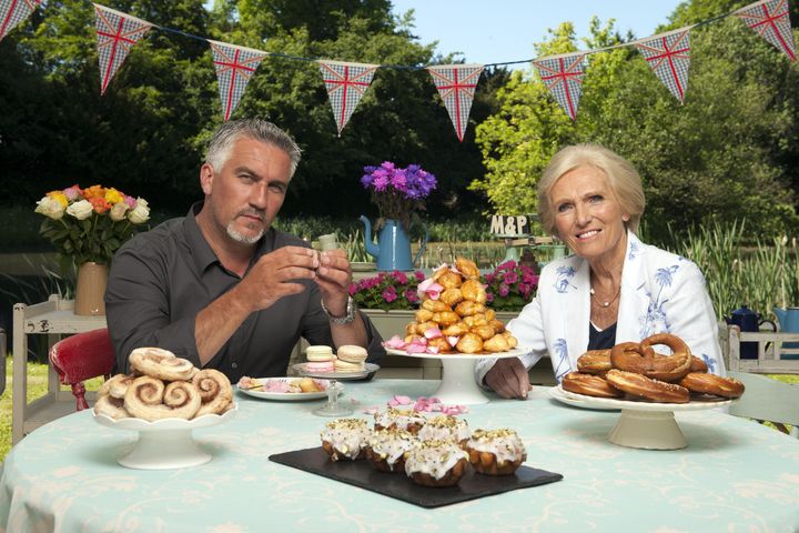 Paul Hollywood and Mary Berry on the original Bake Off