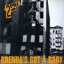 Cover Art for the "Brenda's Got A Baby"