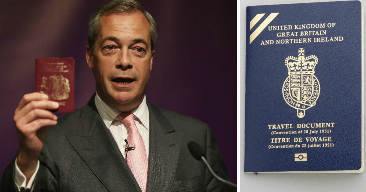 The One Awkward Fact About Blue Passports Campaigners Have Forgotten Huffpost Uk