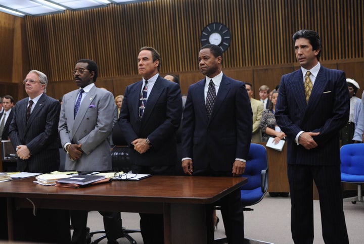 Cast of "The People v. O.J. Simpson."