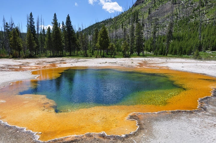 Grand Prismatic Spring, Yellowstone National Park, USA