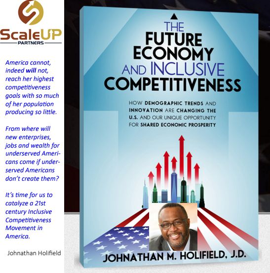 Johnathan Holifield is a former NFL player, attorney, civil rights advocate, tech-based economic development consultant and the Architect of Inclusive Competitiveness®.