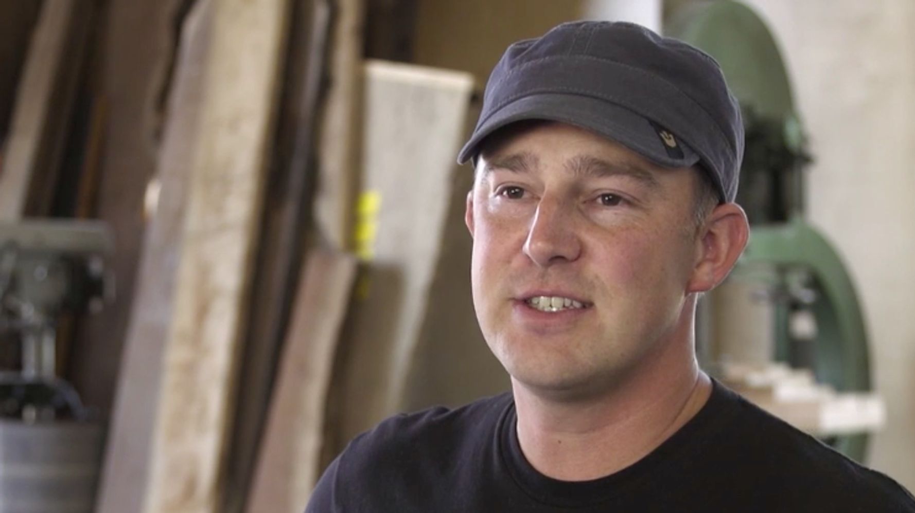 how-this-craftsman-went-from-garbage-man-to-furniture-designer-huffpost