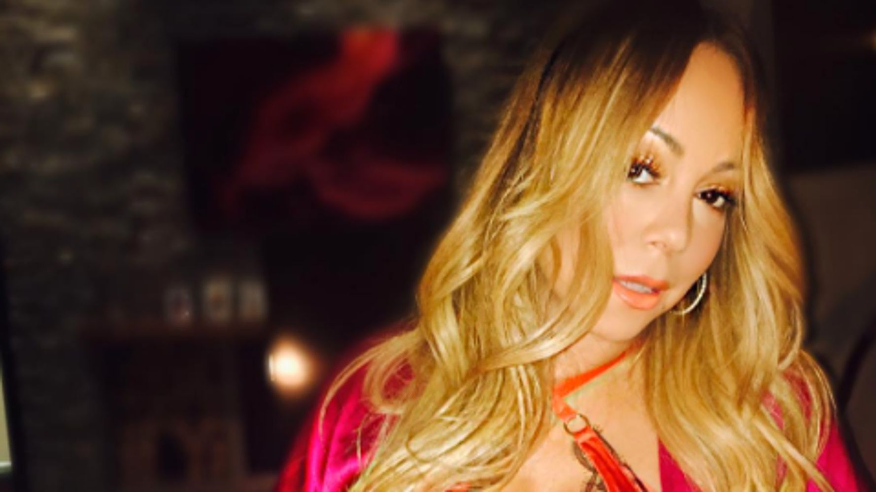 Mariah Carey Kicks Off Her Vacation In Greece With Some Sexy Lingerie Photos Huffpost 