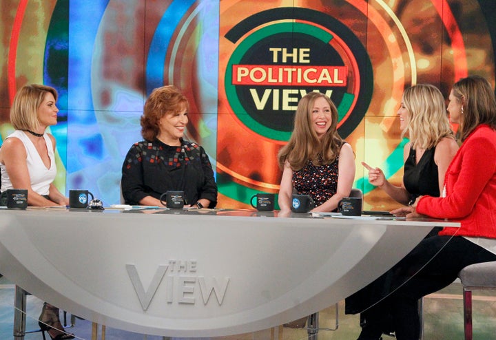 Chelsea Clinton on "The View." 