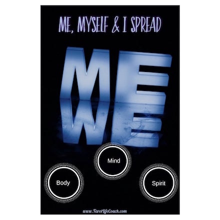 Me, Myself & I Spread created by Tonya Melendez