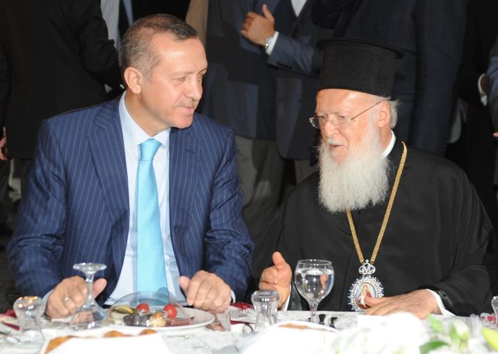 President Erdoğan and Patriarch Bartholomew