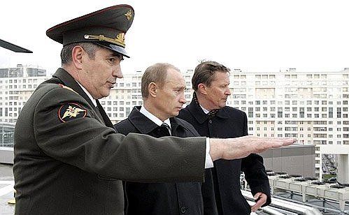 Putin Visits the New Soviet Military Intelligence Headquarters