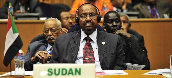 Sudan President, Omar Hassan Ahmad al-Bashir. 