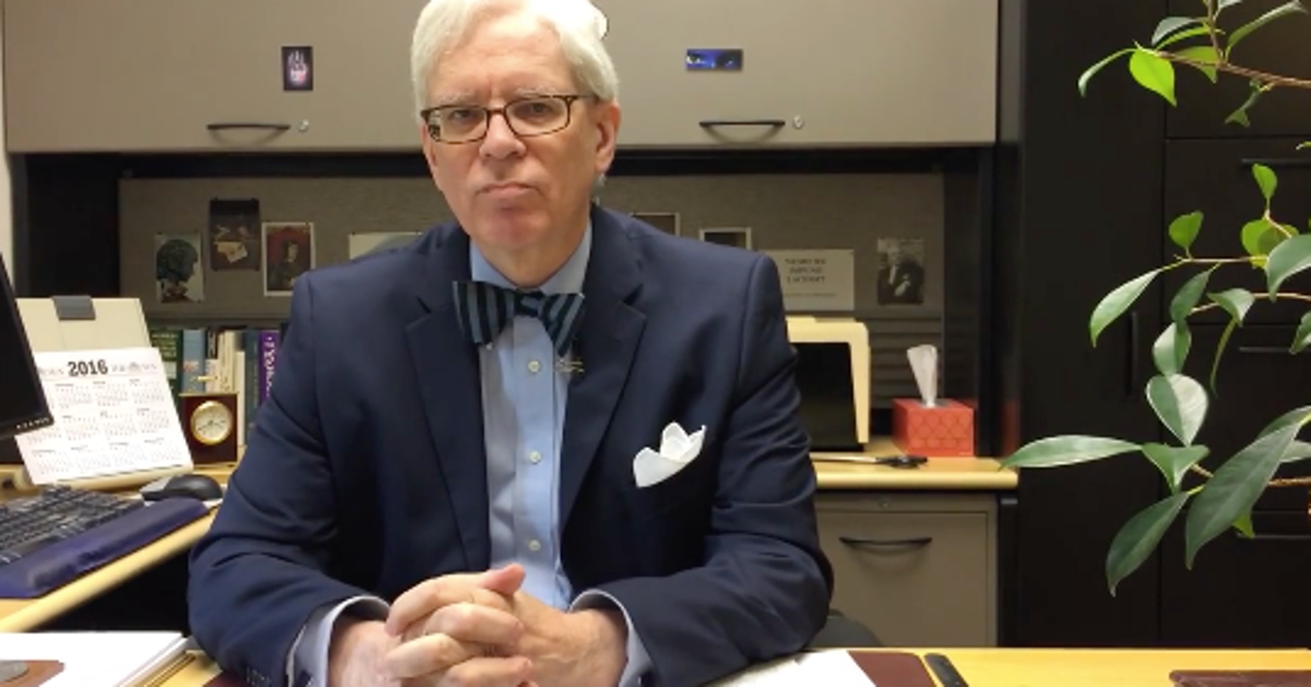 Professor John McIntyre's Brutally Honest 'Trigger Warning' For New