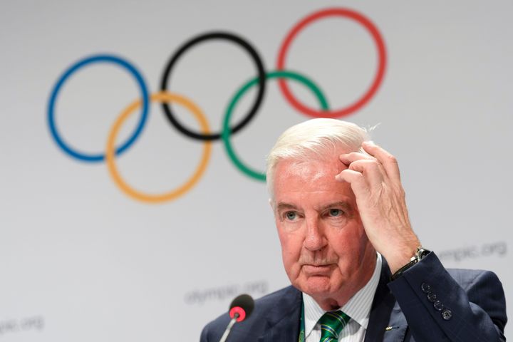Craig Reedie is president of the World Anti-Doping Agency. WADA said it is reaching out to the national anti-doping organizations and international federations whose athletes are impacted by the latest data release.