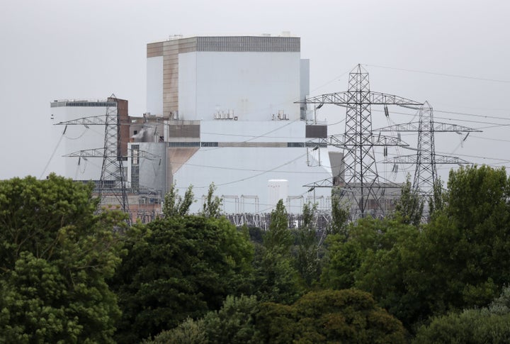 The Hinkley Point B power station in Somerset