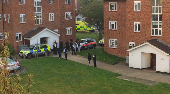 A man and a woman were pronounced dead after sustaining gunshot shots injuries at a flat in East Finchley.