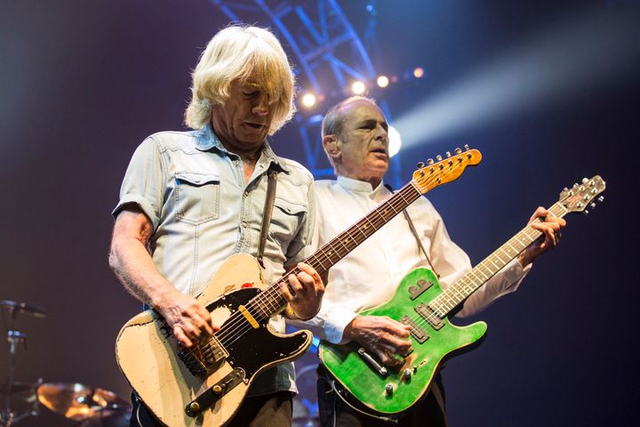 <strong>Rick has been performing with Francis Rossi for nearly 50 years</strong>