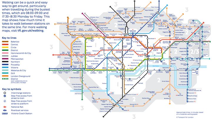 The Tube Walking Map Released By TFL.<strong> <a href="http://content.tfl.gov.uk/walking-tube-map.pdf" target="_blank" role="link" class=" js-entry-link cet-external-link" data-vars-item-name="CLICK HERE TO ENLARGE" data-vars-item-type="text" data-vars-unit-name="57da8950e4b028e52a0f9bf6" data-vars-unit-type="buzz_body" data-vars-target-content-id="http://content.tfl.gov.uk/walking-tube-map.pdf" data-vars-target-content-type="url" data-vars-type="web_external_link" data-vars-subunit-name="article_body" data-vars-subunit-type="component" data-vars-position-in-subunit="3">CLICK HERE TO ENLARGE</a>.</strong>